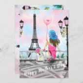 ハッピーマザーズデイカード入りバルーン・ウィメンズ (正面/裏面)