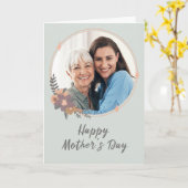 ハッピーマザーズデイカード  カード (黄色い花)