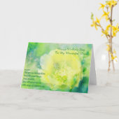 ハッピーマザーズデイカード カード (黄色い花)