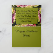 ハッピーマザーズデイカード カード (内部)