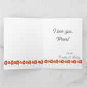 ハッピーマザーズデイカード カード (内部)