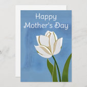 ハッピーマザーズデイカード,チューリップ,花, シーズンカード (正面/裏面)