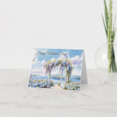 ハッピーマザーズデイガーデンの藤色 カード (正面)