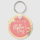 ハッピーマザーズデイキーチェーン キーホルダー (正面)
