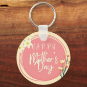 ハッピーマザーズデイキーチェーン キーホルダー (正面)