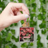 ハッピーマザーズデイキーチェーン/大，四角 キーホルダー (手)