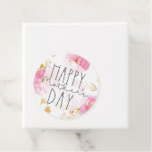 ハッピーマザーズデイギフトラベル、水彩花模様ファ フェイバータグ (インサイチュ)