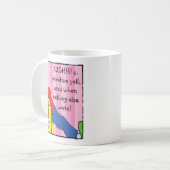 ハッピーマザーズデイクラシックホワイトコーヒーマグ コーヒーマグカップ (正面左)