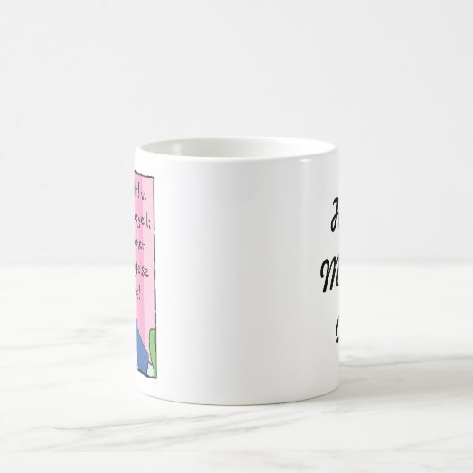 ハッピーマザーズデイクラシックホワイトコーヒーマグ コーヒーマグカップ (中央)