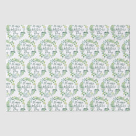 ハッピーマザーズデイグリーンリーリーフリース 薄葉紙