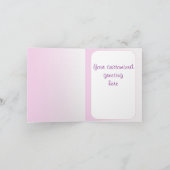 ハッピーマザーズデイコーギと蝶 カード (内部)