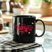 ハッピーマザーズデイコーヒーマグ ツートーンマグカップ