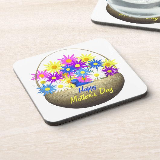 ハッピーマザーズデイジーとブルーバード コースター (左側)