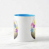 ハッピーマザーズデイジーとブルーバード マグカップ (中央)