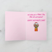 ハッピーマザーズデイスイートメモリーズガムボール カード (内部)