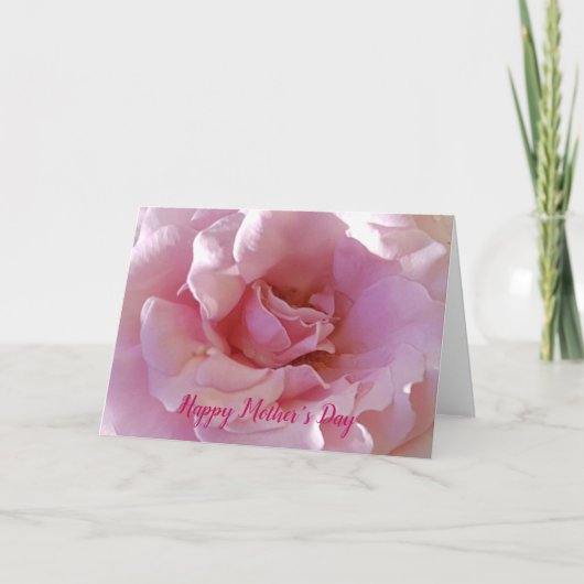 ハッピーマザーズデイソフトピンクローズ シーズンカード (正面)