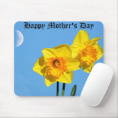 ハッピーマザーズデイダフォジルス金ゴールドメダルフラワー マウスパッド (マウス)
