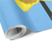 ハッピーマザーズデイダフォジルス金ゴールドメダルフラワー ラッピングペーパー (ロールコーナー)