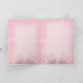 ハッピーマザーズデイダークピンクアジサイ カード (内部)