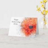 ハッピーマザーズデイテタ カード (黄色い花)