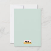 ハッピーマザーズデイデイジーカード サンキューカード (裏面)