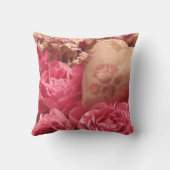 ハッピーマザーズデイハートバラ クッション (裏面)