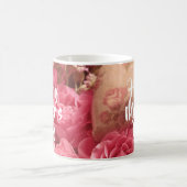 ハッピーマザーズデイハートバラ コーヒーマグカップ (中央)