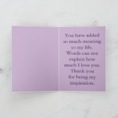 ハッピーマザーズデイパープルフローラ カード (内部)