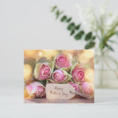 ハッピーマザーズデイピンクローズ ポストカード (スタンド正面)