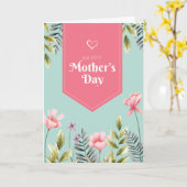 ハッピーマザーズデイフラワーカード カード (黄色い花)