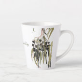 ハッピーマザーズデイフローラウォーターカラースモール カフェラテマグ (右)