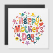 ハッピーマザーズデイフローラスタイリッシュレタリング (正面/裏面)