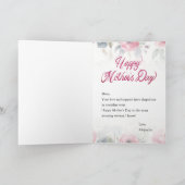 ハッピーマザーズデイフローラドリップウォーター色スタイル カード (内部)