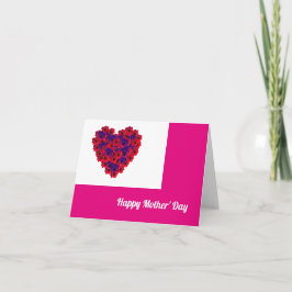 ハッピーマザーズデイフローラハート カード