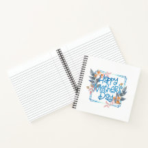 ハッピーマザーズデイフローラフレーム |ノートブック