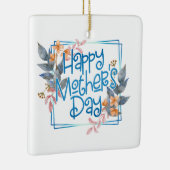 ハッピーマザーズデイフローラ枠 |オーナメント セラミックオーナメント (右)
