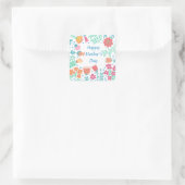 ハッピーマザーズデイフローラ枠 スクエアシール (バッグ)