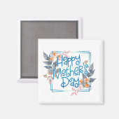 ハッピーマザーズデイフローラ枠 |マグネット マグネット (正面/裏面)