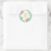 ハッピーマザーズデイフローラ枠 ラウンドシール (バッグ)