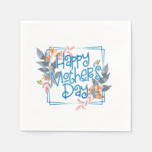 ハッピーマザーズデイフローラ枠 | 紙ナプキン