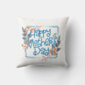 ハッピーマザーズデイフローラ枠 |装飾用クッション クッション (裏面)