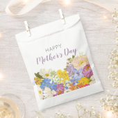 ハッピーマザーズデイフローラ開花 フェイバーバッグ (クリップ留めされた状態)