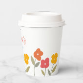 ハッピーマザーズデイフローラ開花 紙コップ (裏面)