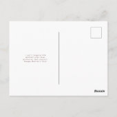 ハッピーマザーズデイフローラ ポストカード (裏面)