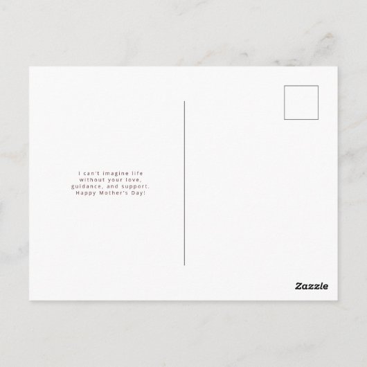 ハッピーマザーズデイフローラ ポストカード (裏面)