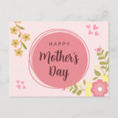 ハッピーマザーズデイフローラ ポストカード (正面)