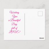 ハッピーマザーズデイフローラ ポストカード (裏面)