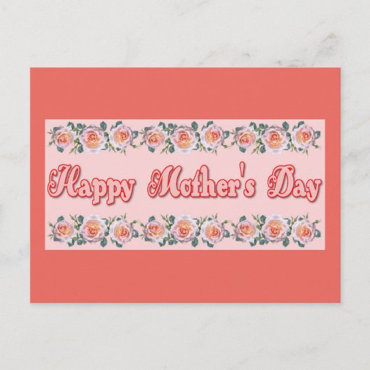 ハッピーマザーズデイフローラ ポストカード (正面)