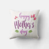 ハッピーマザーズデイフローラ |装飾用クッション クッション (裏面)