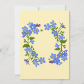 ハッピーマザーズデイブランチフローラ招待状 招待状 (裏面)